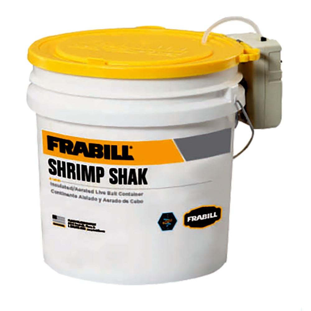 Frabill Shrimp Shak Bait Holder - 4.25 Gallons w/ Aerator - Marine Plumbing & Ventilation | Livewell Pumps,Hunting & Fishing | Bait