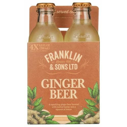 FRANKLIN & SONS Franklin & Sons Beer Ginger 4Pk, 800 Ml