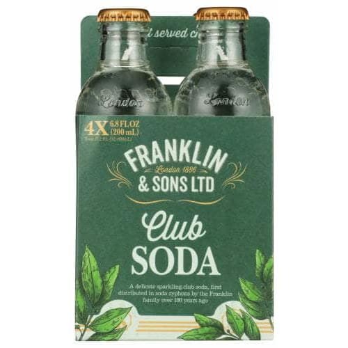 FRANKLIN & SONS Franklin & Sons Soda Club 4Pk, 800 Ml