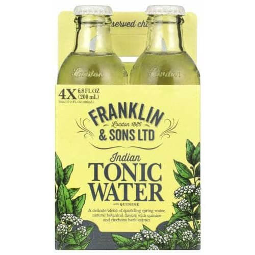 FRANKLIN & SONS Franklin & Sons Water Tonic Indian 4Pk, 800 Ml
