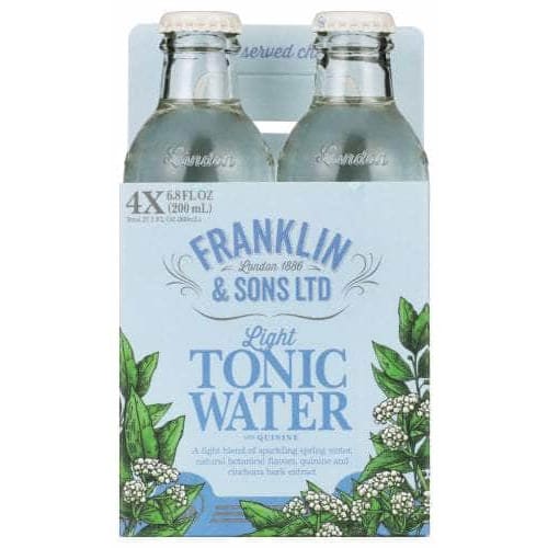 FRANKLIN & SONS Franklin & Sons Water Tonic Light 4Pk, 800 Ml