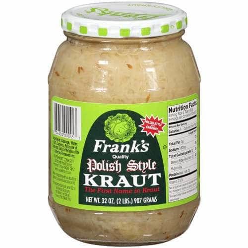 FRANKS FRANKS Polish Style Kraut, 32 oz