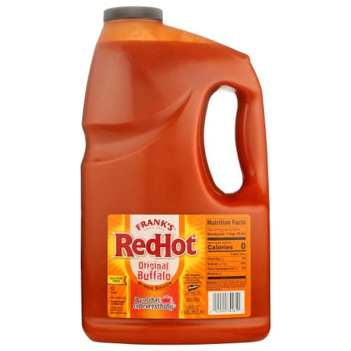 FRANKS: Redhot Original Buffalo Wings Sauce 1 gallon - Grocery > Pantry > Condiments - FRANKS