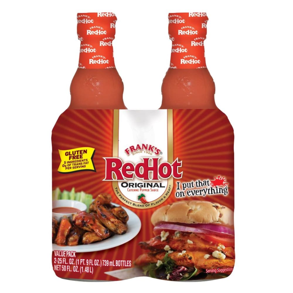 Frank’s RedHot Original Wing Sauce 2 pk./25 oz. - Frank’s RedHot