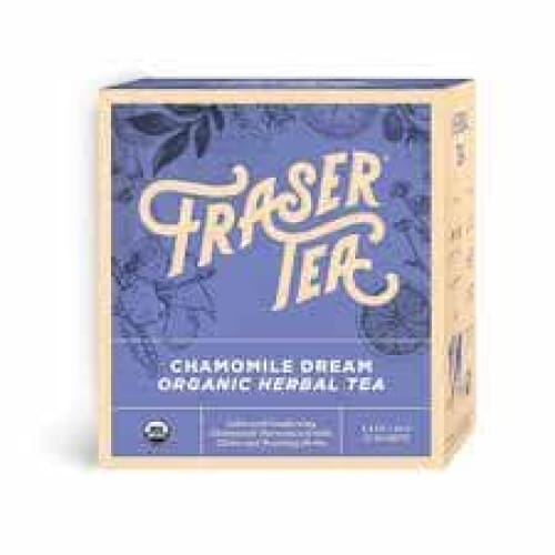 FRASER TEA Grocery > Beverages > Coffee, Tea & Hot Cocoa FRASER TEA: Tea Chamomile Dream Org, 1.4 oz