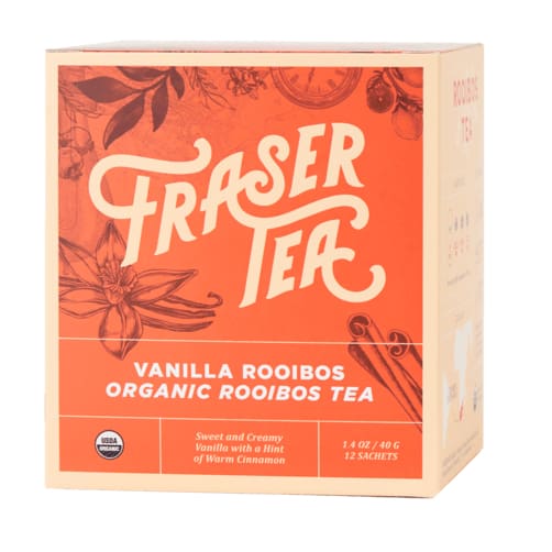 Fraser Tea Fraser Tea Vanilla Rooibos Organic Tea, 1.4 oz