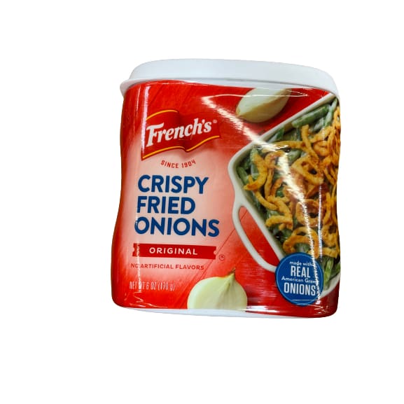 French's Original Crispy Fried Onions, 6 oz | ShelHealth