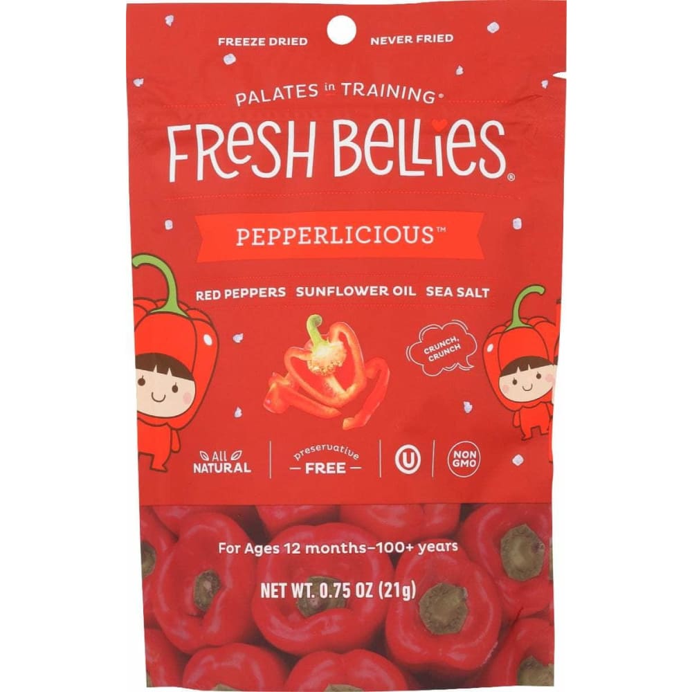 FRESH BELLIES Baby > Baby Food FRESH BELLIES Snack Toddlr Pepprlicious, 0.75 oz