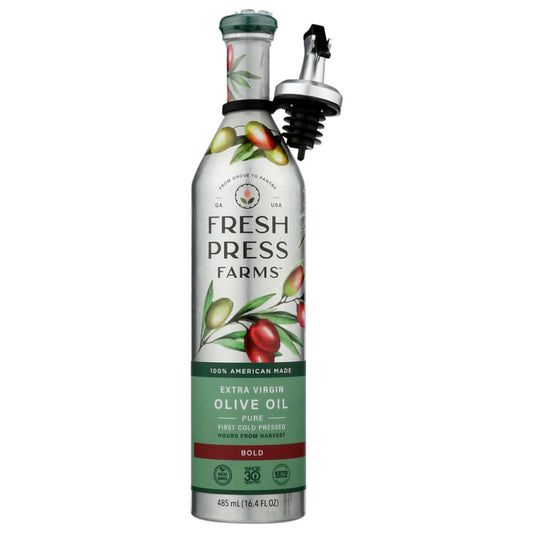 FRESH PRESS FARMS: Bold Extra Virgin Olive Oil 485 ml (Pack of 2) - Grocery > Cooking & Baking > Cooking Oils & Sprays - FRESH PRESS PIRATES