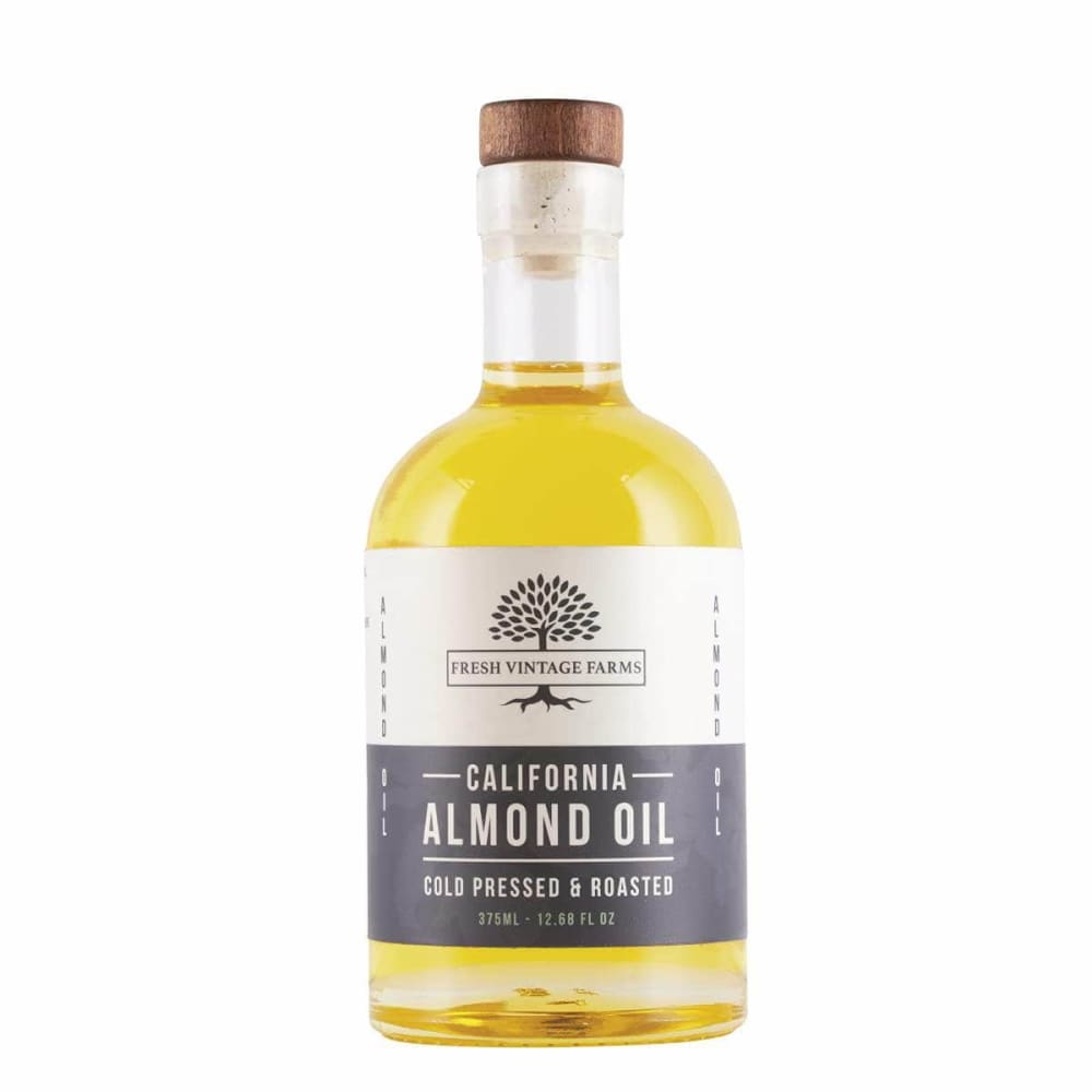 FRESH VINTAGE FARMS Grocery > Cooking & Baking > Cooking Oils & Sprays FRESH VINTAGE FARMS: Pure Cold Pressed Almond Oil, 375 ML