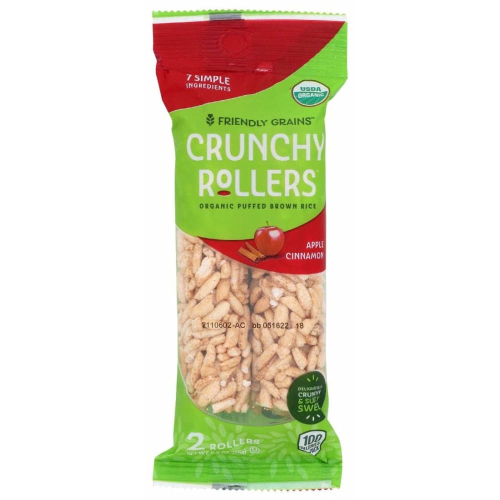 FRIENDLY GRAINS FRIENDLY GRAINS Rice Roller Apple Cinmn, 0.9 oz