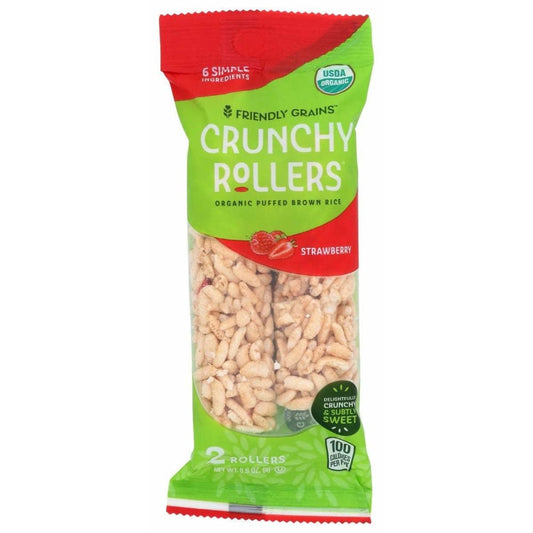 FRIENDLY GRAINS FRIENDLY GRAINS Rice Roller Strwbry, 0.9 oz