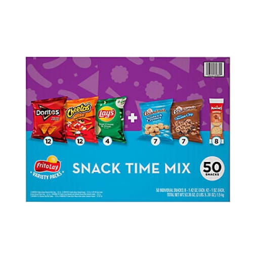 Frito-Lay Snack Time Mix Variety Pack of Snacks and Chips 50 pk. - Home/Grocery/Specialty Shops/Kid’s Grocery/ - Frito-Lay