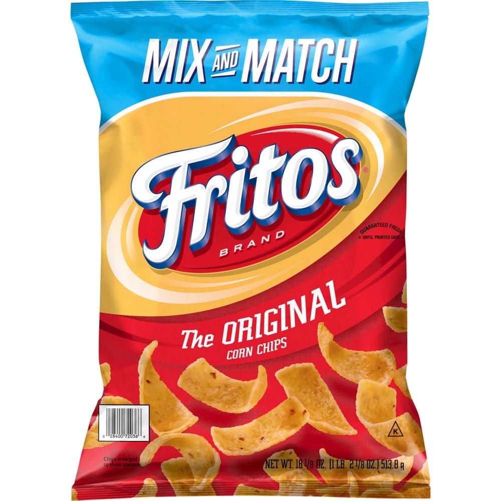 Fritos The Original Corn Chips Mix & Match (18.125 oz.) (Pack of 2) - Snacks Under $10 - Fritos