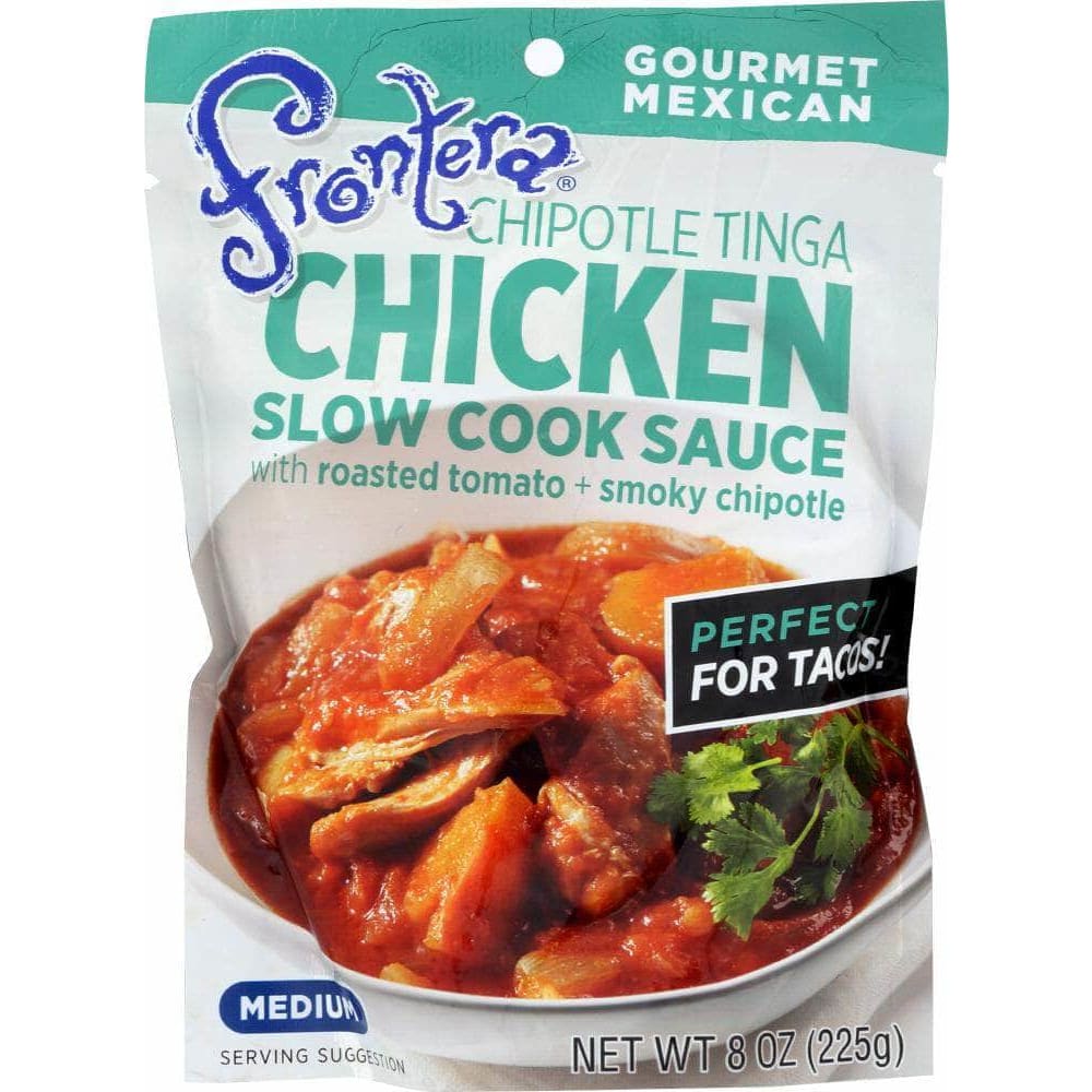 Frontera Frontera Chipotle Tinga Chicken Slow Cook Sauce, 8 oz