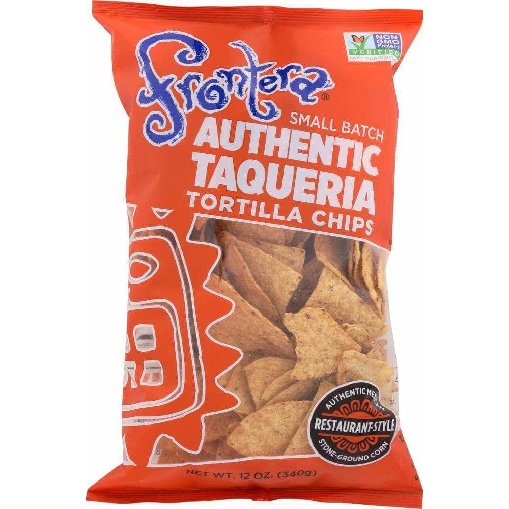 Frontera Frontera Taqueria Stone-Ground Tortilla Chips, 12 oz