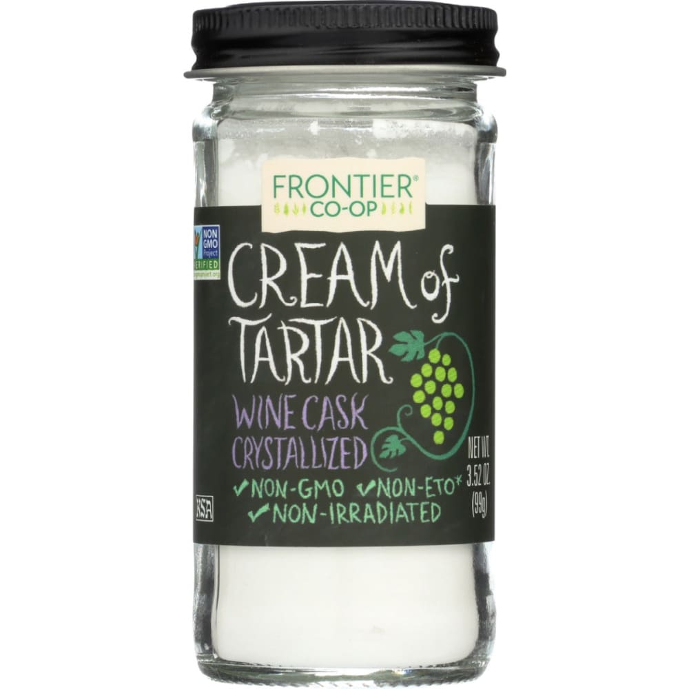 FRONTIER HERB: Bottle Cream of Tartar 3.52 oz (Pack of 4) - FRONTIER HERB