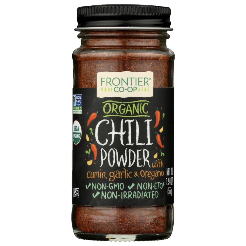 FRONTIER HERB: Chili Powder Cert Organic 1.94 oz (Pack of 5) - FRONTIER HERB