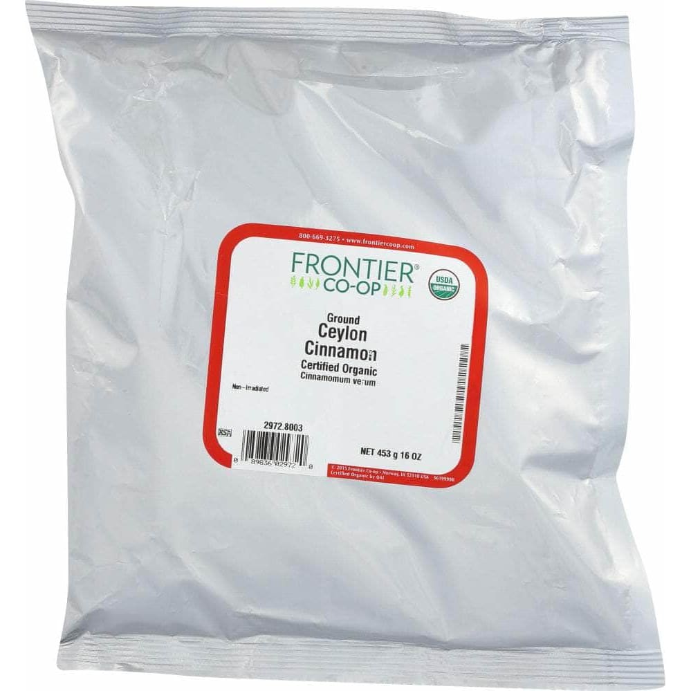 Frontier Co-Op Frontier Herb Organic Ceylon Cinnamon Powder, 16 oz