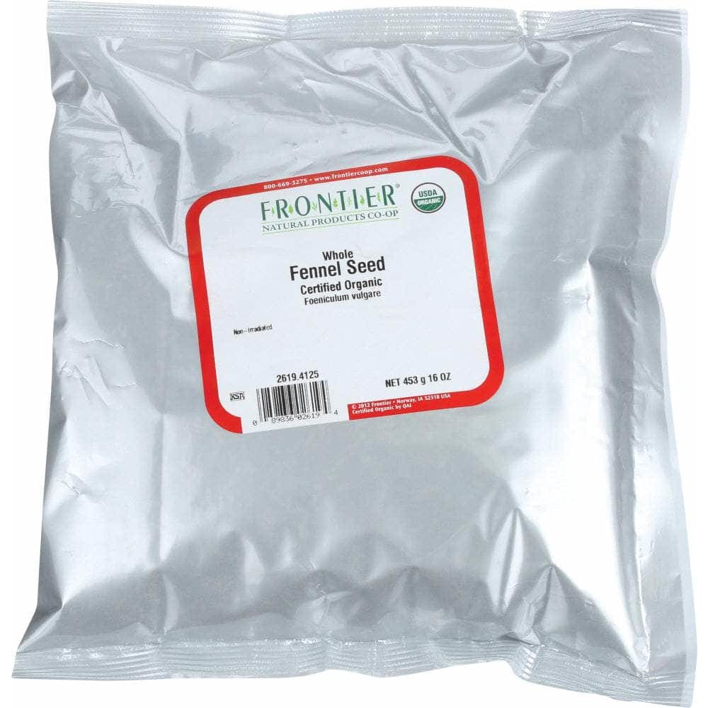 Frontier Co-Op Frontier Herb Organic Whole Fennel Seed, 16 oz