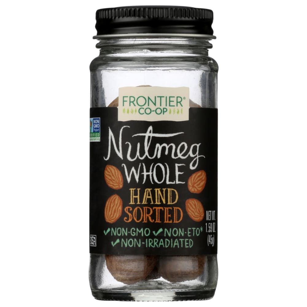 FRONTIER HERB: Spice Nutmeg Whole 1.59 OZ (Pack of 4) - FRONTIER HERB