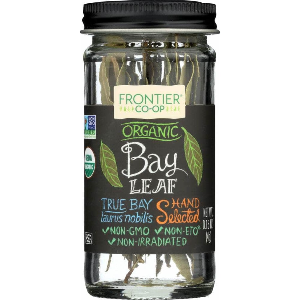 Frontier Co-Op Frontier Herb FRONTIER HERB: Whole Organic Bay Leaf, 0.15 oz