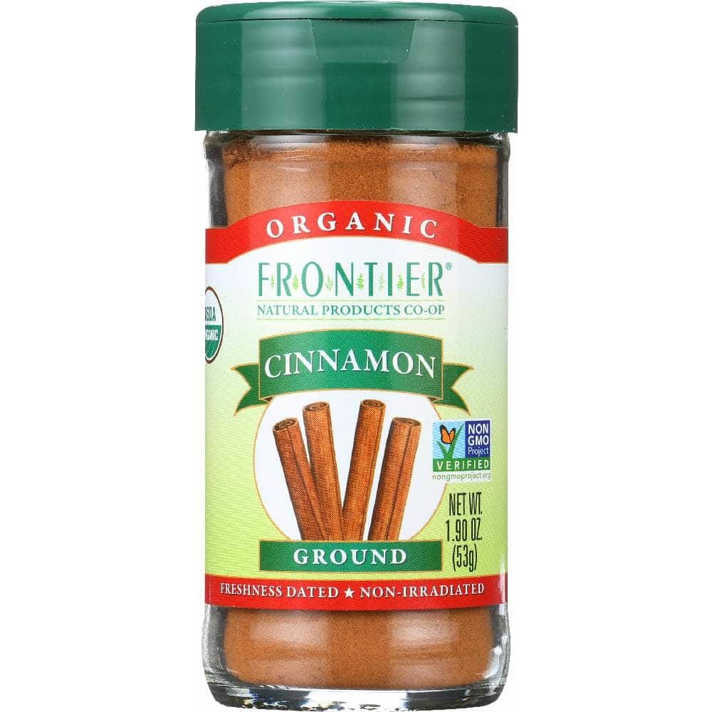 Frontier Co-Op Frontier Natural Products Organic Cinnamon Ground, 1.9 oz