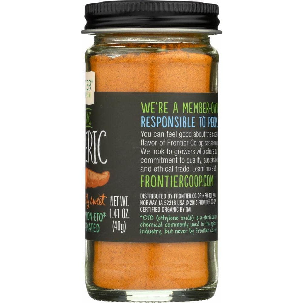 Frontier Co-Op Frontier Natural Products Organic Ground Turmeric Root, 1.76 oz