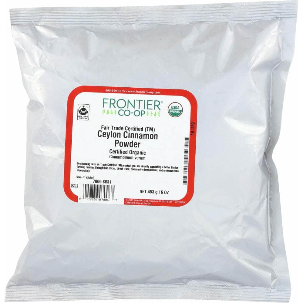 Frontier Co-Op Frontier Natural Products Organic Powdered Ceylon Cinnamon, 16 oz
