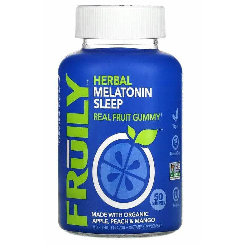 FRUILY Health > Natural Remedies > Sleep Aids FRUILY: Herbal Melatonin Sleep Gummy, 50 ea