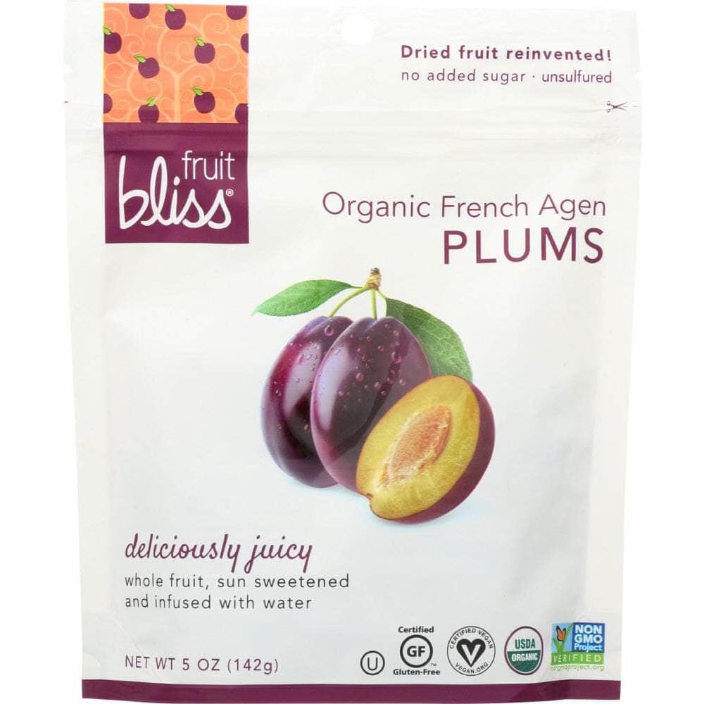 Fruit Bliss Fruit Bliss Organic French Agen Plums, 5 oz