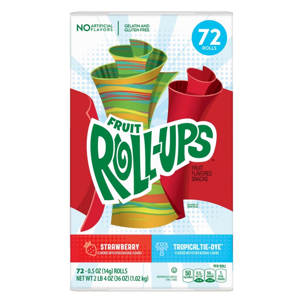 Fruit Roll-Ups Variety Pack 72 ct. - Fruit