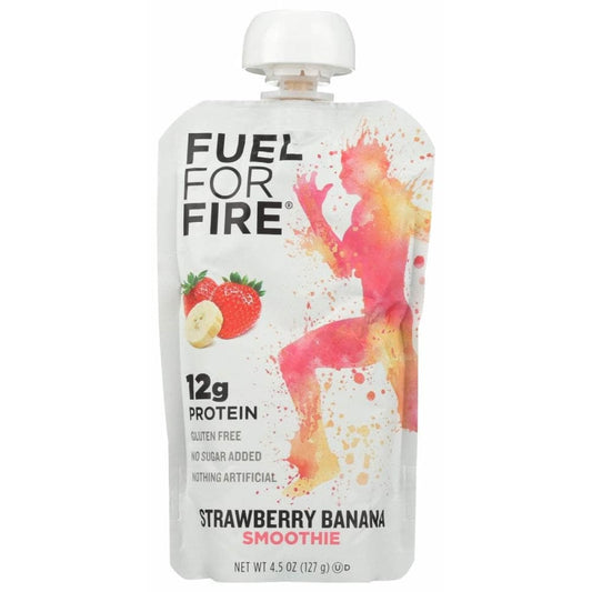FUEL FOR FIRE FUEL FOR FIRE Smoothie Prtn Strwbry Bana, 4.5 oz