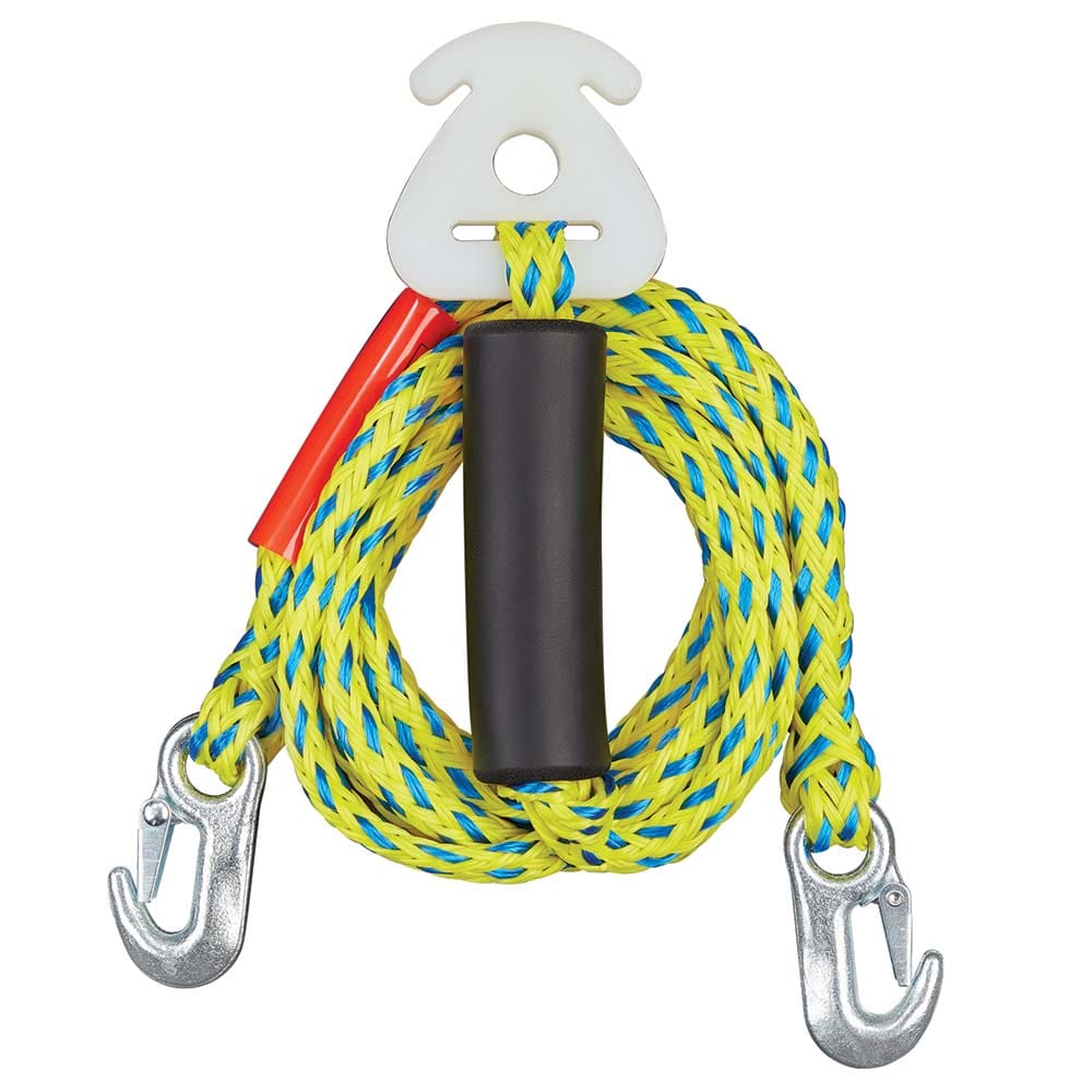 Full Throttle 12’ Ski/ Tube Tow Harness - Yellow/ Blue - Watersports | Towable Ropes - Full Throttle