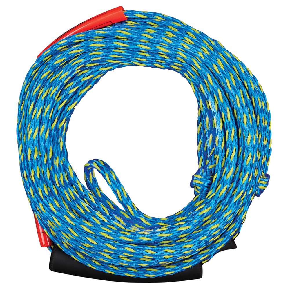 Full Throttle 2 Rider Tow Rope - Blue/ Yellow - Watersports | Towable Ropes - Full Throttle