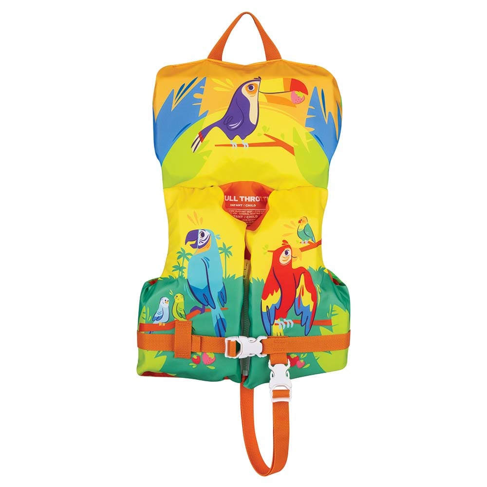 Full Throttle Infant/ Child Character Life Jacket - Toucan - Watersports | Life Vests,Marine Safety | Personal Flotation Devices - Full