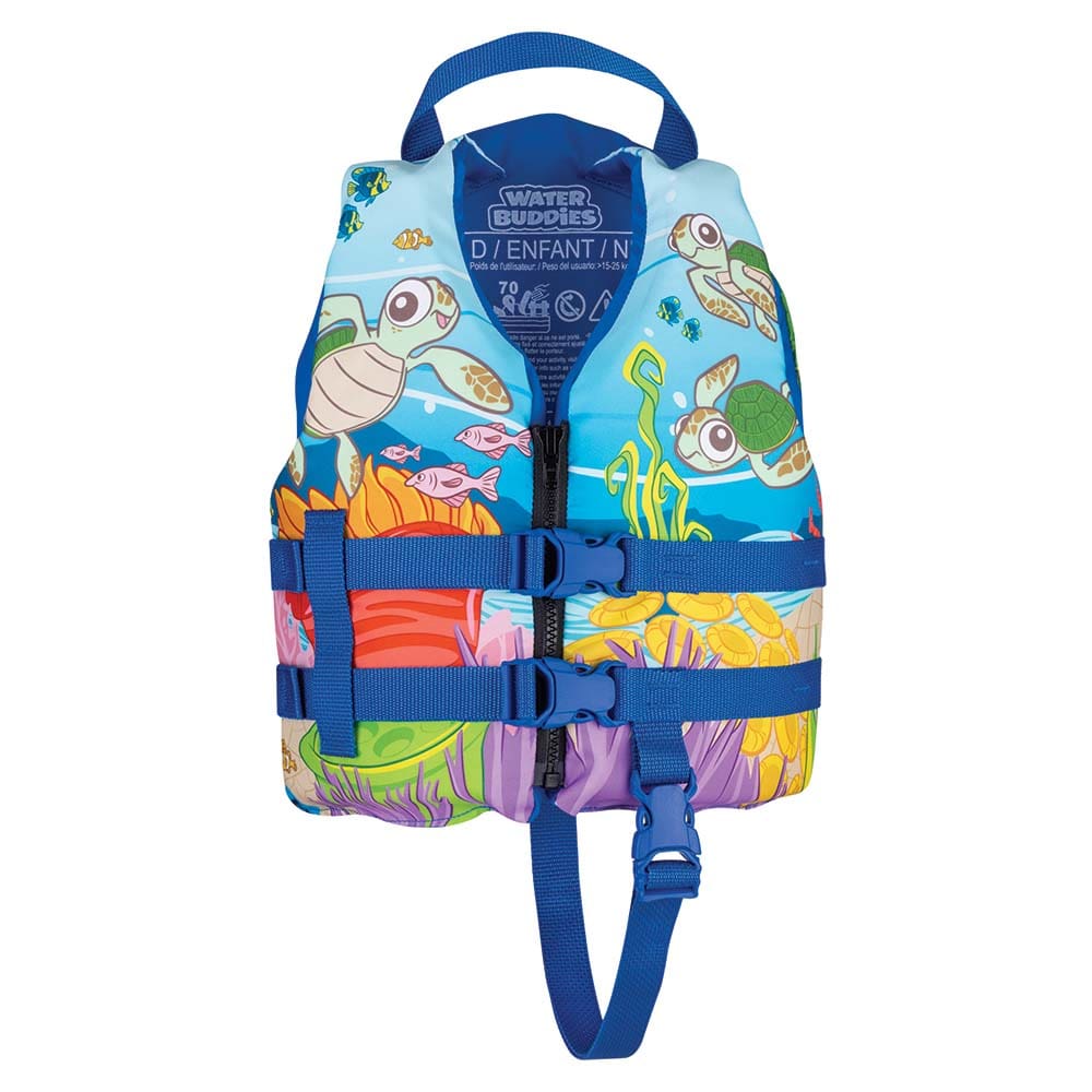Full Throttle Water Buddies Vest - Child 30-50lbs - Turtle - Marine Safety | Personal Flotation Devices - Full Throttle