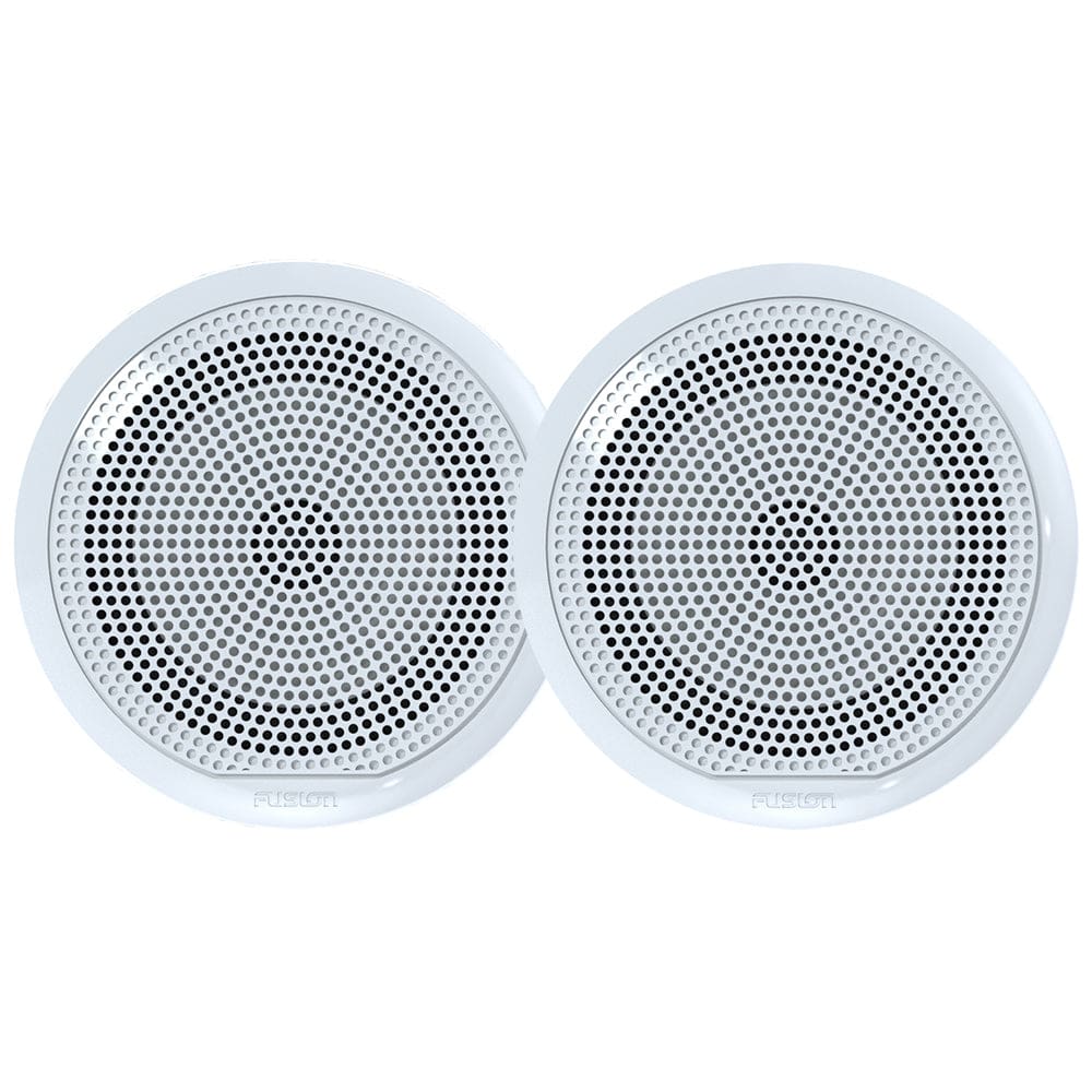 Fusion EL-F651W EL Series Full Range Shallow Mount Marine White Speakers - 6.5 w/ LED Lights - Entertainment | Speakers - Fusion