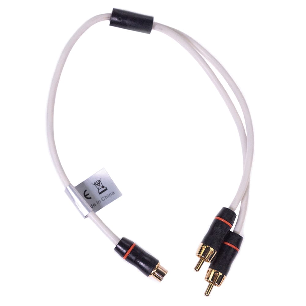 Fusion Performance RCA Cable Splitter - 1 Female to 2 Male -.9’ - Entertainment | Accessories - Fusion
