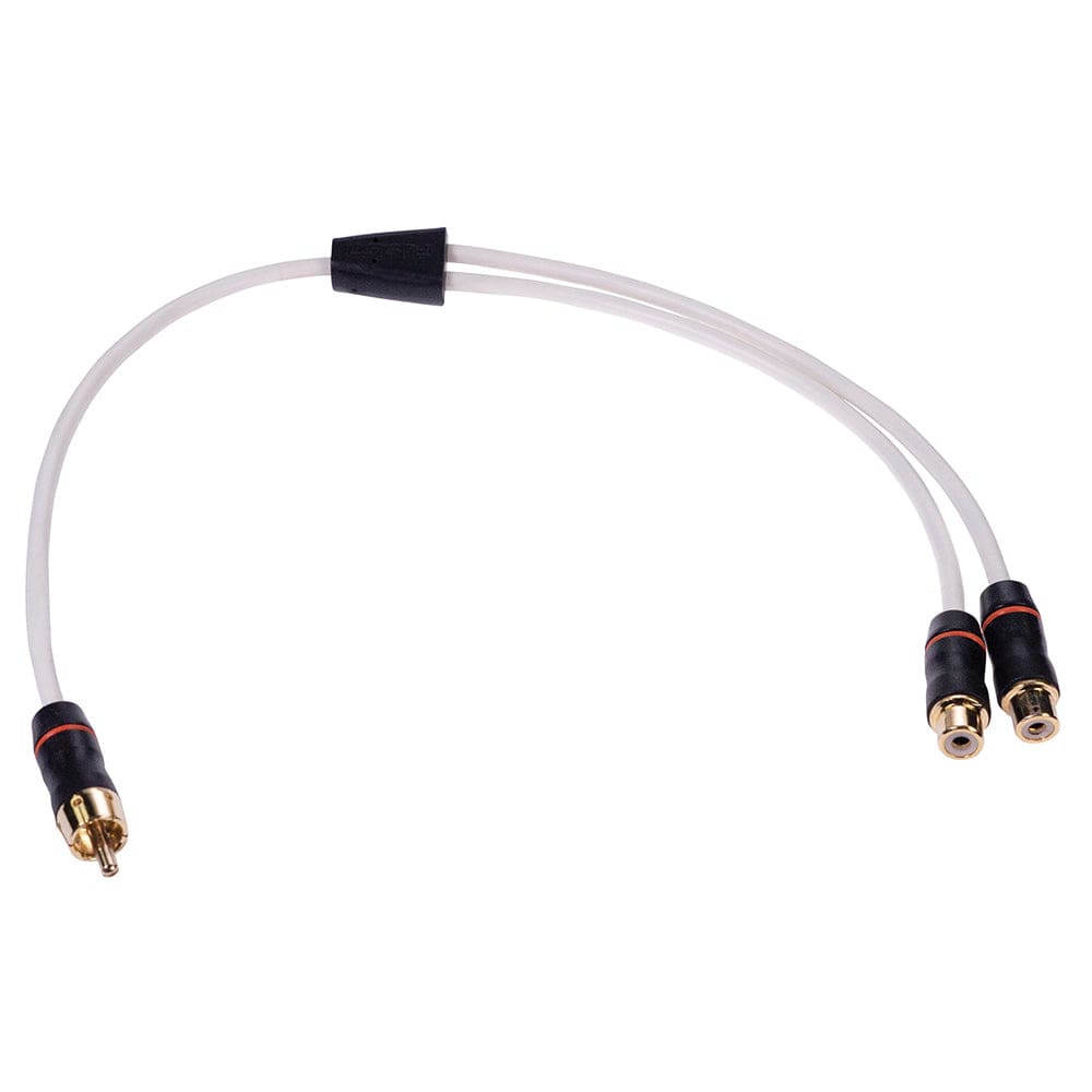 Fusion Performance RCA Cable Splitter - 1 Male to 2 Female -.9’ - Entertainment | Accessories - Fusion