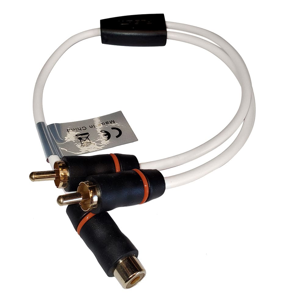 Fusion RCA Cable Splitter - 1 Female to 2 Male - 1’ (Pack of 4) - Entertainment | Accessories - Fusion