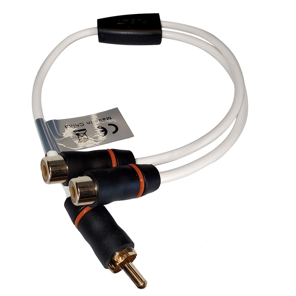 Fusion RCA Cable Splitter - 1 Male to 2 Female - 1’ (Pack of 4) - Entertainment | Accessories - Fusion