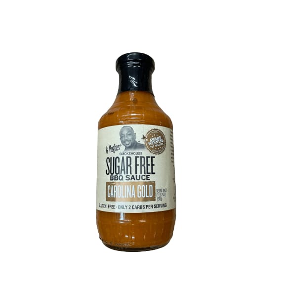 G Hughes G Hughes Sugar Free Carolina Gold Mustard BBQ Sauce, 18 Oz