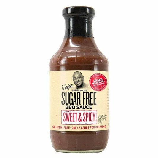 G HUGHES G Hughes Sugar Free Sweet Spicy Bbq Sauce, 18 Oz