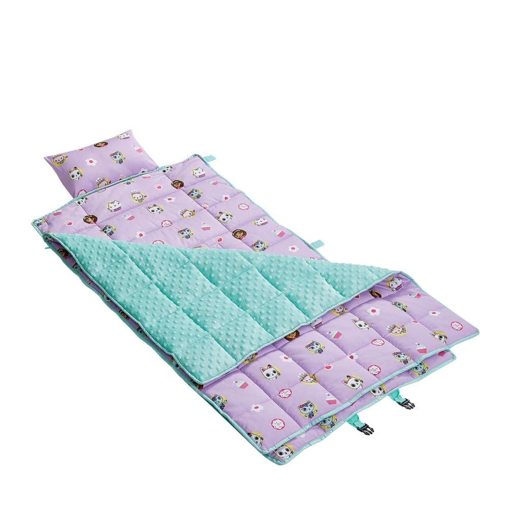 Gabby’s Doll House Nap Mat With Removable Blanket - Home - Gabby’s