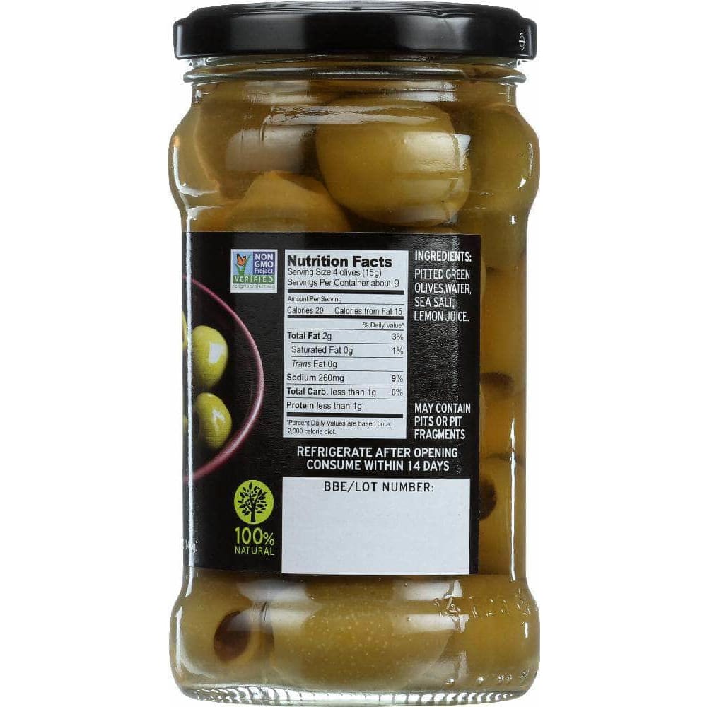 Gaea Gaea Organic Pitted Green Olives, 4.9 Oz
