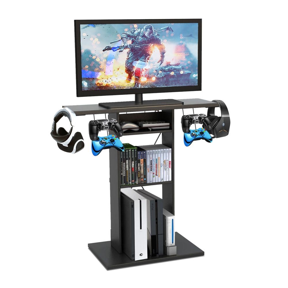 Game Central TV Stand for up to 32 TV - Video Game Furniture & Accessories - Game