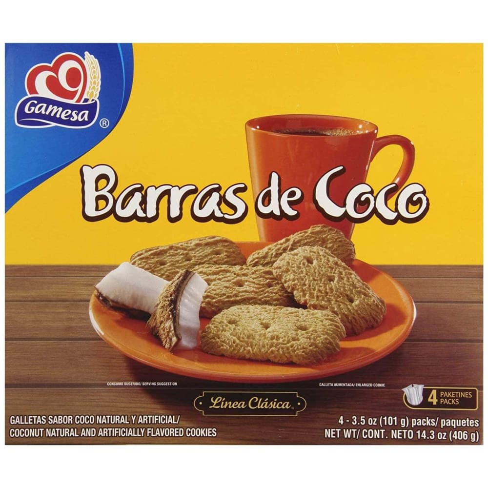 GAMESA GAMESA Cookie Barras De Coco, 14.3 oz