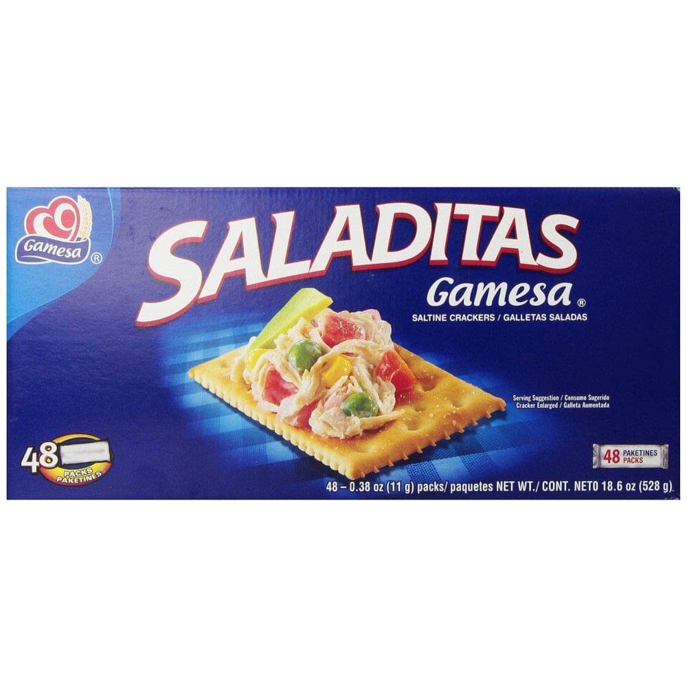 Gamesa Gamesa Crackers Saladitas Mini Pack, 18.6 oz