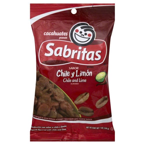 GAMESA: Sabritas Pnut Chile Limon 7 OZ (Pack of 5) - Grocery > Snacks > Nuts > Nuts - GAMESA